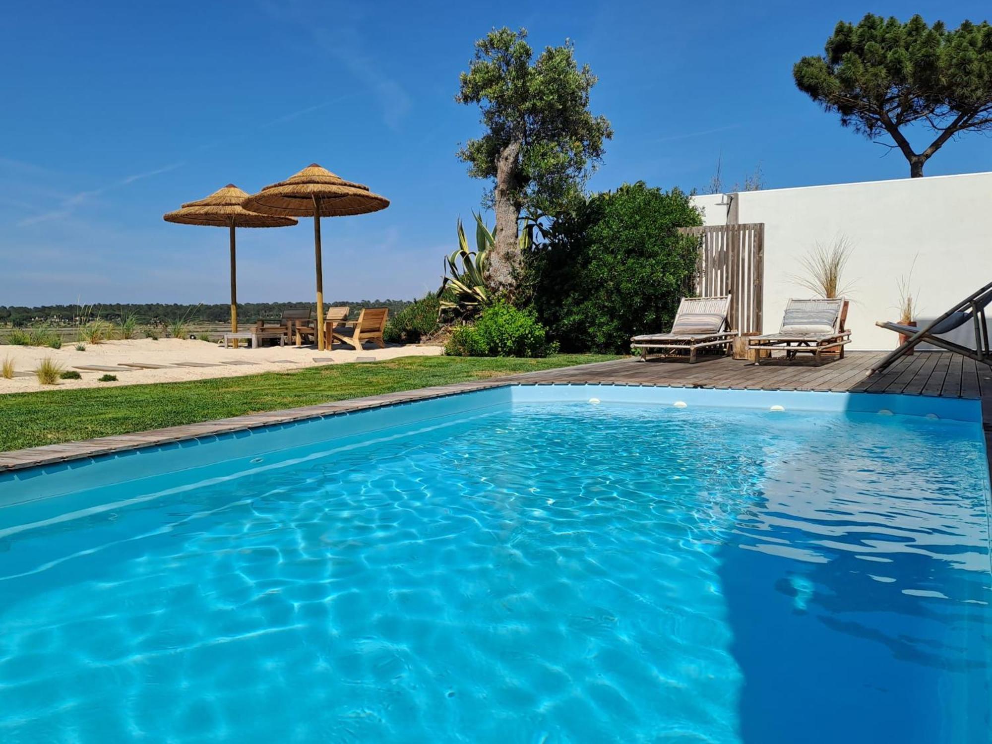 Casa Atlantico Carvalhal Comporta, Apartamento Piscina Aquecida Экстерьер фото